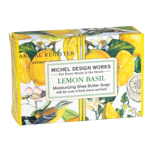 *Boxed Soap Lemon Basil Michel Design Works 