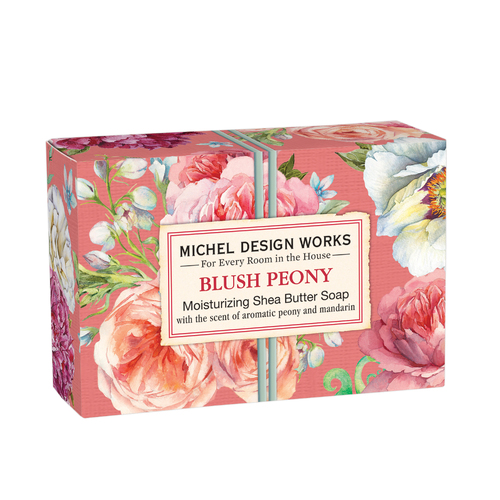 *Boxed Soap Blush Peony Michel Design Works