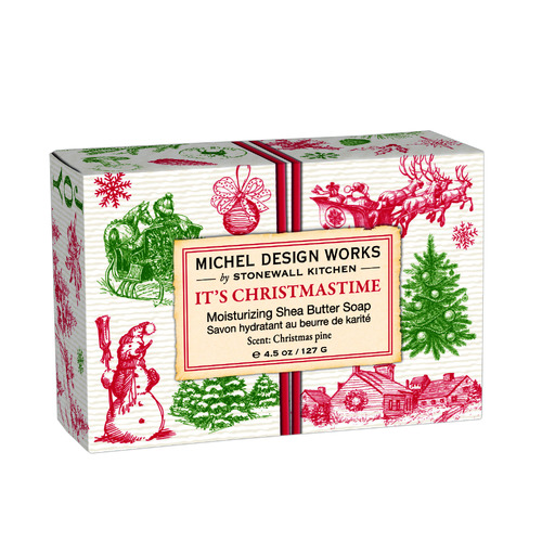 *Boxed Soap It's Christmastime Michel Design Works