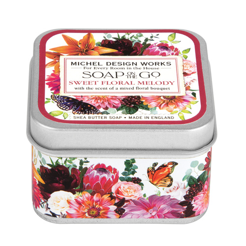 *Soap on the Go Sweet Floral Melody Michel Design Works