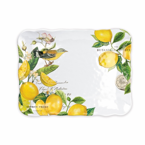 Michel Design Works Melamine Lemon Basil Cookie Tray