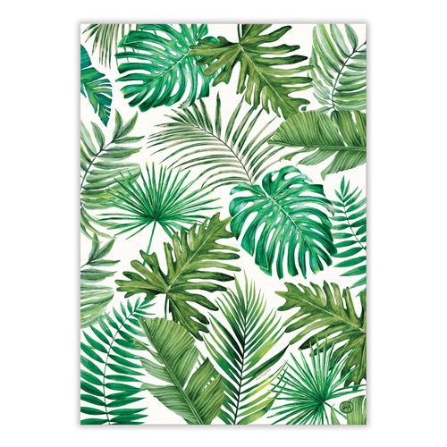 *Teatowel Palm Breeze Michel Design Works