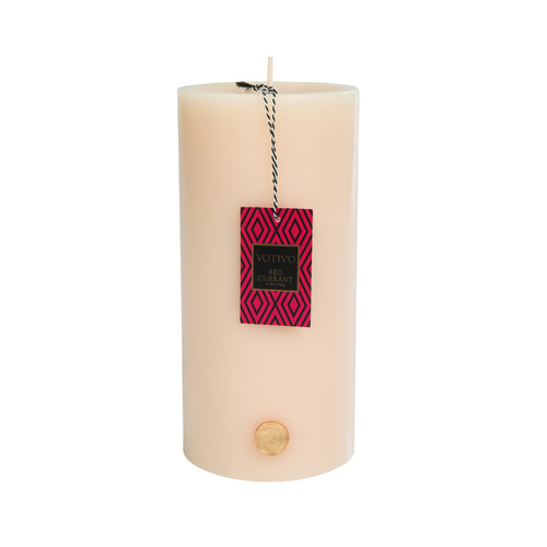 Votivo Red Currant Pillar Candle